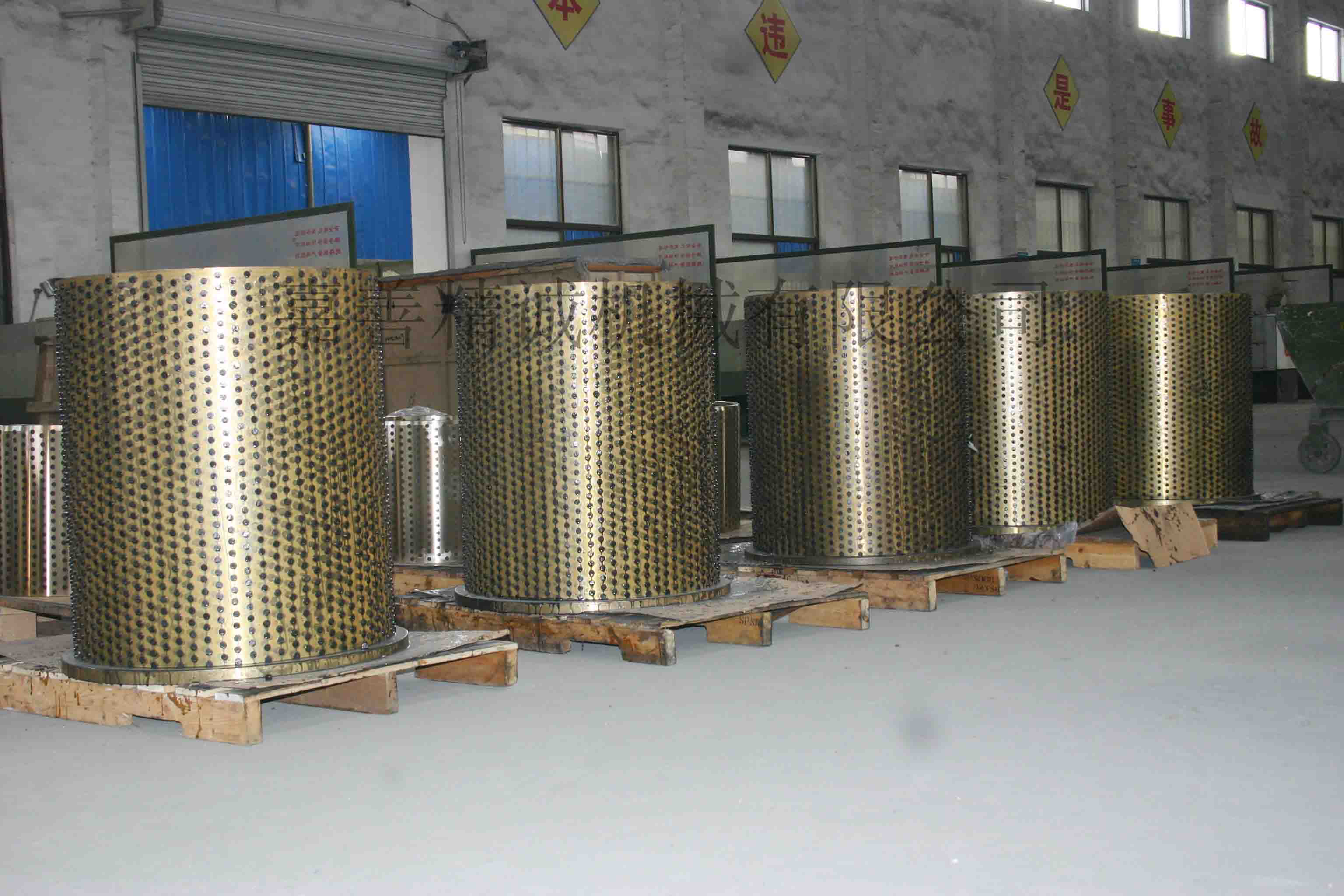 Bronze bushings in warehouse